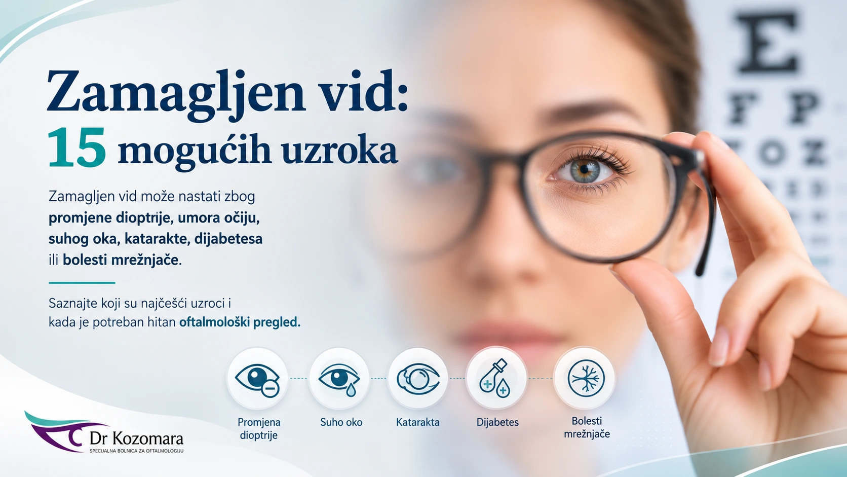 Zamagljen vid: 14 mogućih uzroka 